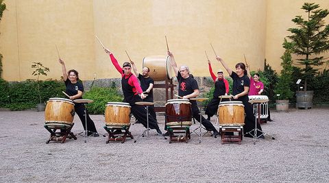 "Joint Taiko Performance"
